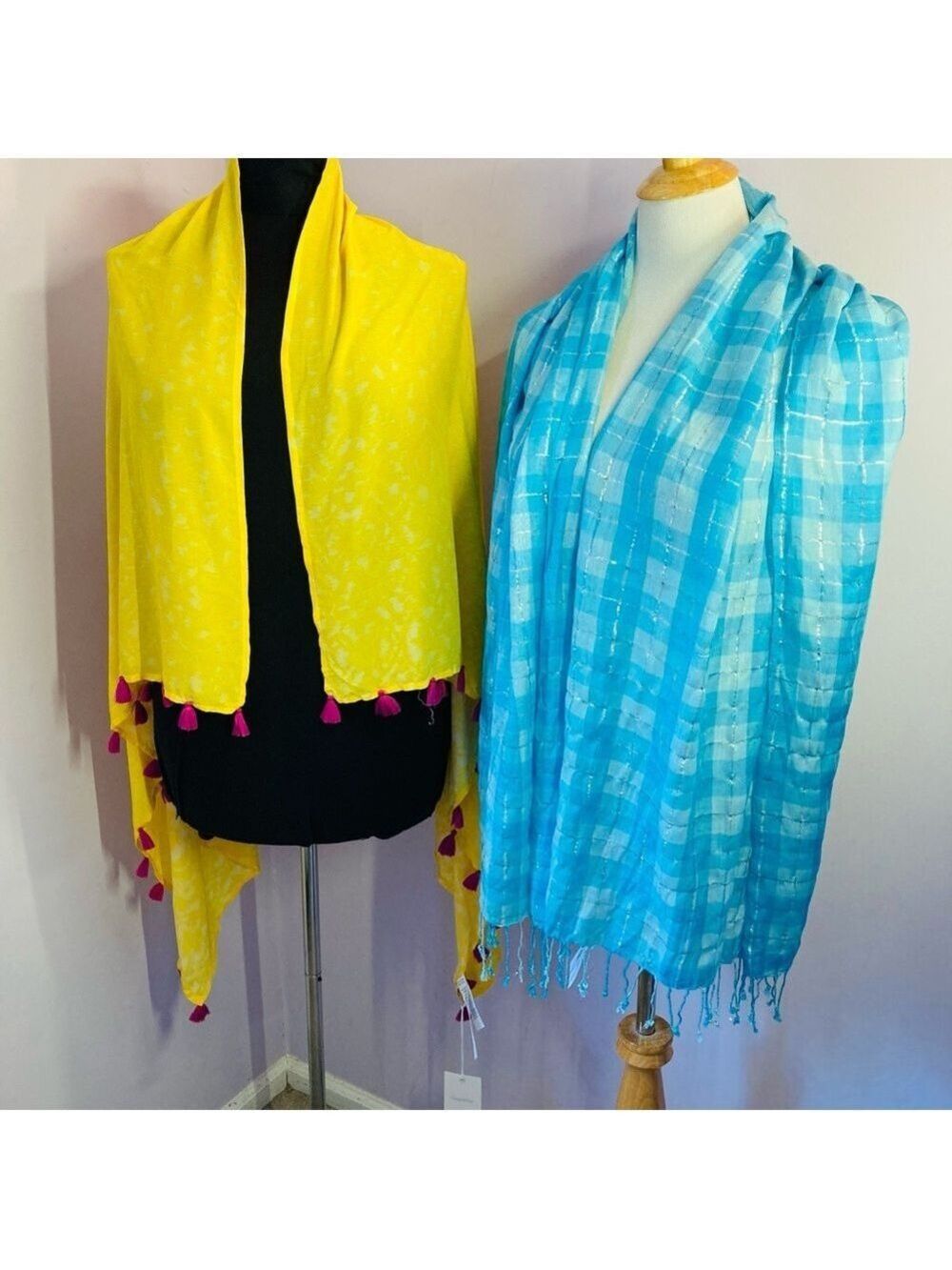 Light scarves, NWT, Set of 2